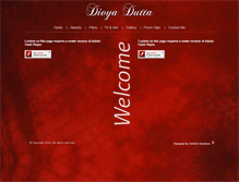 Tablet Screenshot of divyadutta.co.in